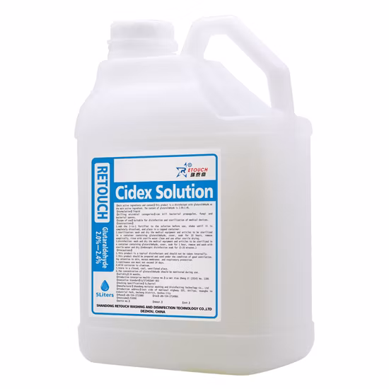 Hospital Grade Glutaraldehyde Endoscope Disinfection Solution 2500ml Supplier