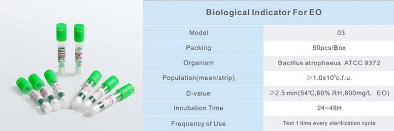 Biological Indicator Rapid Auto Readout Biological Steam Indicator