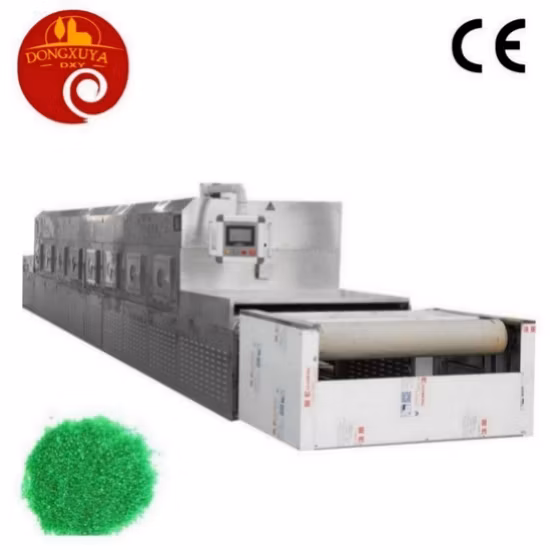 마이크로파 터널형 벨트 건조기 고추가루 살균 장비